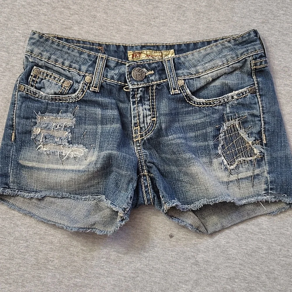 Denim Distressed Women's Shorts BKE BY BUCKLE FRAYED - Picture 16 of 16